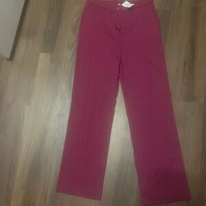 J Crew Women's Burgundy Pants